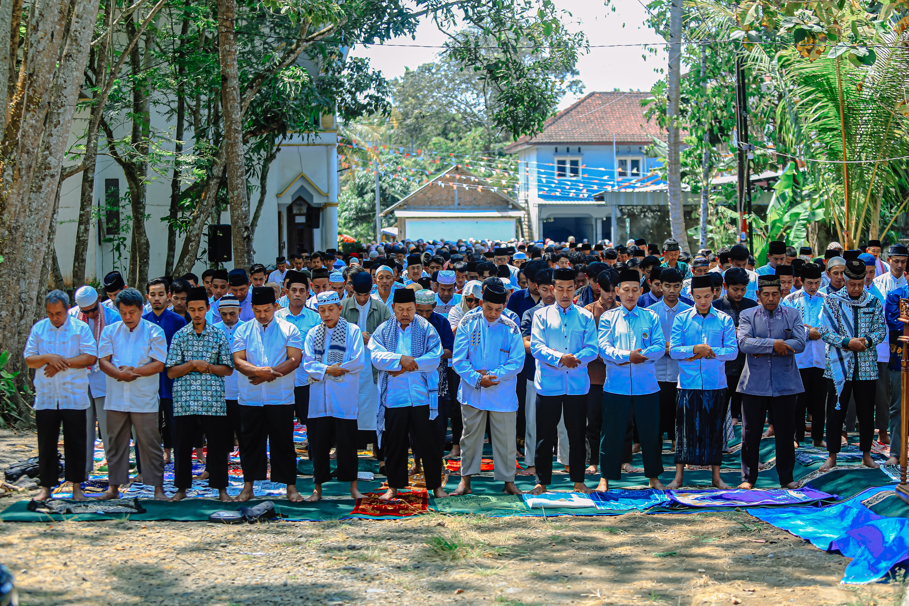 Musim Kemarau Berkepanjangan, Warga LDII Gelar Salat Istisqa di Ponpes Al Barokah